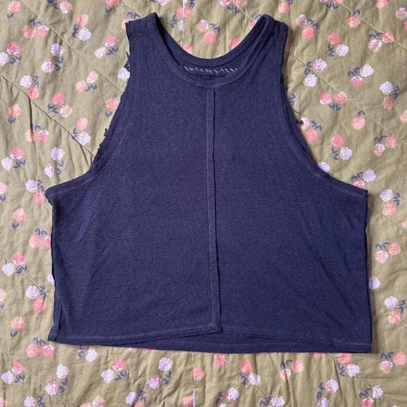 We the Free People Window Star Crochet Cropped Tank Top Size XS - Picture 2 of 3
